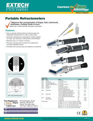 refractometer user manual